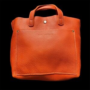 PORTLAND LEATHER Mini Crossbody Tote Koi